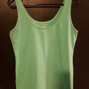 XL Maurices Tank (mint/light teal color)